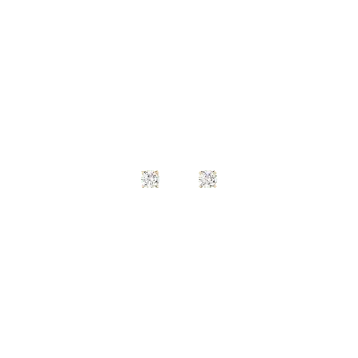 Aurate New York Lab Grown Diamond Stud Earrings - Single In Yellow