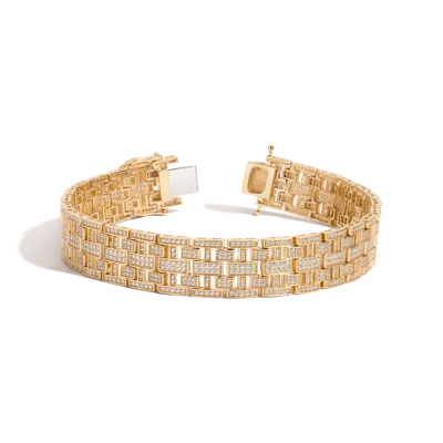 Aurate New York Lab Grown Diamond Watch Bracelet