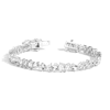 Aurate New York Lab Grown White Sapphire Mixed Shape Tennis Bracelet In Yellow