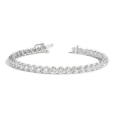 Aurate New York Luxury Diamond Tennis Bracelet In White