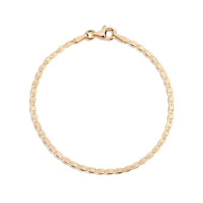 Aurate New York Mariner Chain Bracelet In White
