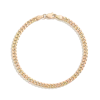 Aurate New York Medium Cuban Chain Bracelet