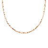 Aurate New York Omega Chain Necklace In Yellow