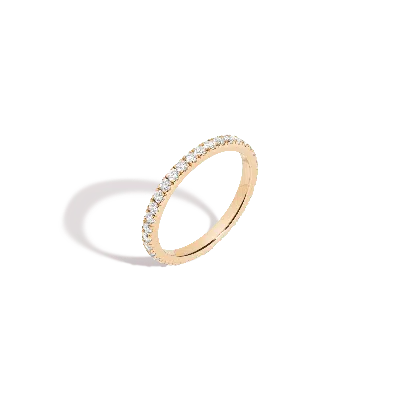 Aurate New York Pavé Lab Grown Diamond Eternity Ring In Rose