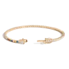 Aurate New York Personalized Lab Grown Diamond Tennis Bracelet In Gold