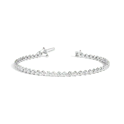 Aurate New York Petite Lab Grown Diamond Tennis Bracelet In Yellow