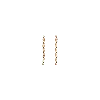 Aurate New York Petite Lab Grown Diamond Tennis Earrings In Yellow