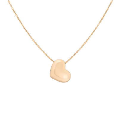 Aurate New York Pillow Heart Pendant Necklace