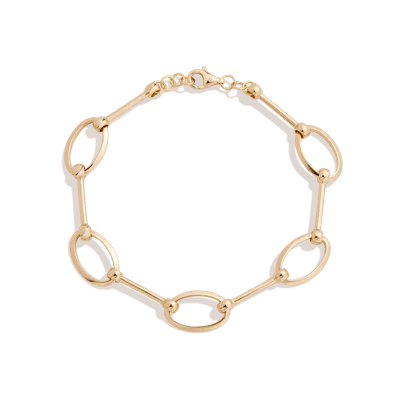 Aurate New York Polo Chain Bracelet In Yellow