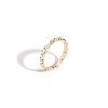 Aurate New York Round Lab Grown Diamond Eternity Ring In Yellow