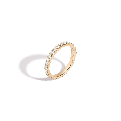 Aurate New York Round Lab Grown Diamond Eternity Ring In Yellow