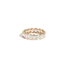 Aurate New York Round Lab Grown Diamond Semi-bezel Eternity Ring