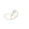 Aurate New York Round Solitaire Diamond Ring In Yellow