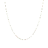 Aurate New York Small Box Chain Necklace In Yellow