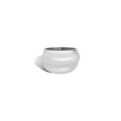 Aurate New York Tidal Ring In White
