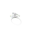 Aurate New York Toi Et Moi Gemstone Classic Ring - Red Ruby & Blue Sapphire In White
