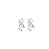 Aurate New York Toi Et Moi Gemstone Heirloom Earring - Morganite & Citrine In Yellow