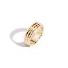 Aurate New York Triple Row Ring In Yellow