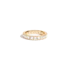 Aurate New York White Sapphire Eternity Ring - 2ct In Yellow