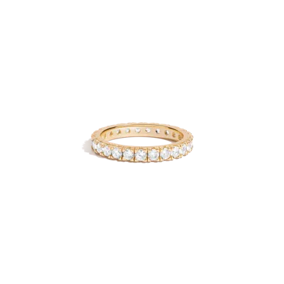 Aurate New York White Sapphire Eternity Ring