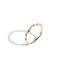 Aurate New York X Kerry: Venus Gold Ring In Rose