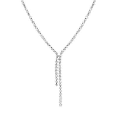 Aurate New York X Marilyn Monroe: Birth Of A Star Tennis Necklace In Metallic