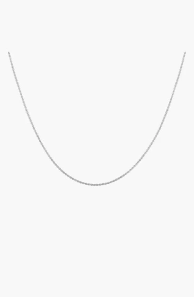 Aurate Wave Chain Necklace In Stainless Steel