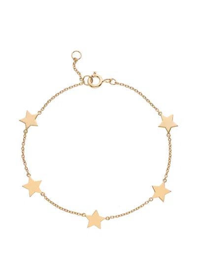 Auree Jewellery Alta Multi-star Bracelet In Gold