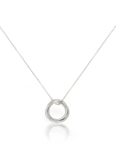 Auree Jewellery Knightsbridge Russian Wedding Ring Necklace In Metallic