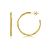 Auree Jewellery Olivera Medium Gold Vermeil Hoop Earrings