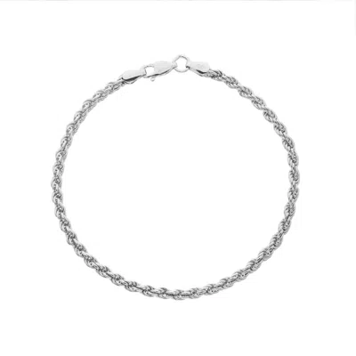 Auree Jewellery Women's Alhambra Sterling Silver Rope Bracelet