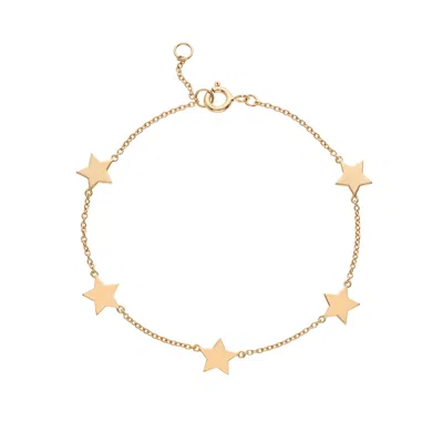 Auree Jewellery Women's Alta Gold Vermeil Star Bracelet