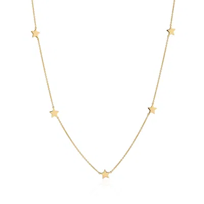 Auree Jewellery Women's Alta Gold Vermeil Star Necklace In Yellow