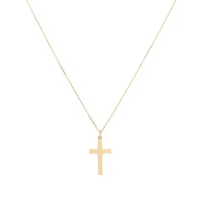 Auree Jewellery Women's Arundel Gold Cross Pendant Necklace