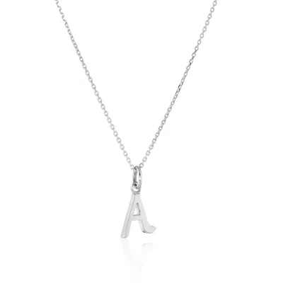 Auree Jewellery Women's Audley Sterling Silver Alphabet Pendant