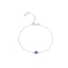 Auree Jewellery Women's Blue Hampton Sapphire & Sterling Silver Bracelet In Blue
