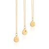 Auree Jewellery Women's Brown Inari Zodiac Scorpio Gold Vermeil Necklace