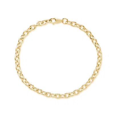 Auree Jewellery Women's Callow Gold Vermeil Trace Link Bracelet