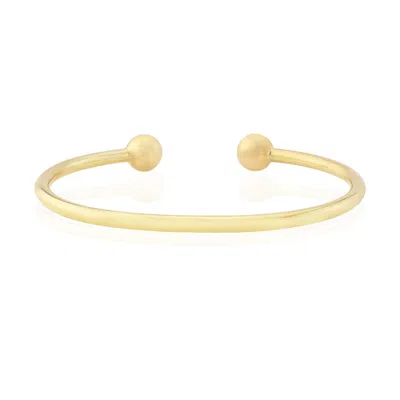 Auree Jewellery Women's Curzon Gold Vermeil Torque Bangle