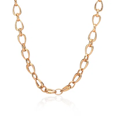 Auree Jewellery Women's Egerton Gold Vermeil Raindrop Link Necklace
