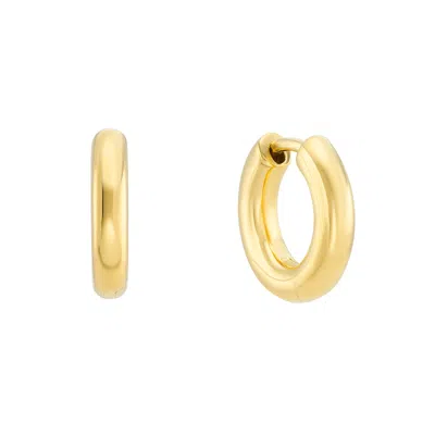 Auree Jewellery Women's Fernshaw Mini Gold Huggie Hoop Earrings