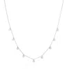 Auree Jewellery Women's Frascati Sterling Silver Multi Disc Necklace In Silver