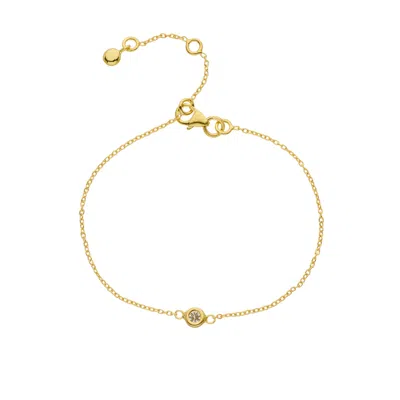 Auree Jewellery Women's Hampton Moissanite & Gold Vermeil Bracelet