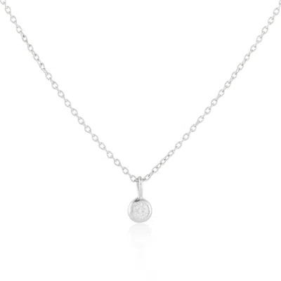 Auree Jewellery Women's Hampton Moissanite & Silver Necklace In White