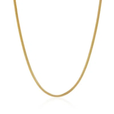 Auree Jewellery Women's Haymarket 16" Gold Vermeil Snake Chain