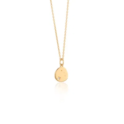 Auree Jewellery Women's Inari Zodiac Aries Gold Vermeil Necklace