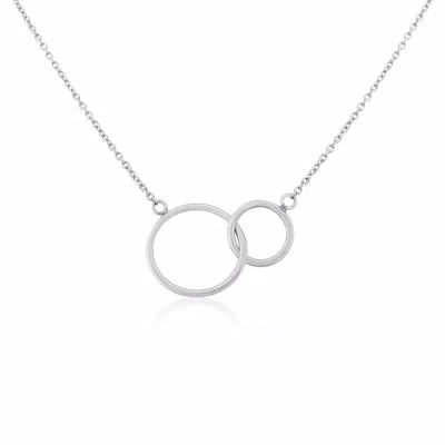 Auree Jewellery Women's Kelso Silver Rings Necklace In Metallic