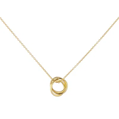 Auree Jewellery Women's Knightsbridge Yellow Gold Vermeil Russian Wedding Ring Necklace