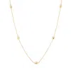 Auree Jewellery Women's Moka Multi Cowrie Shell Gold Vermeil Necklace