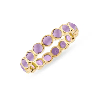 Auree Jewellery Women's Pink / Purple Ortigia Amethyst Gold Vermeil Ring